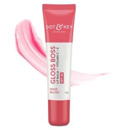 Dot & Key Gloss Boss Tinted Lip Balm with SPF 30 Rose Blush - 12 gm-image-36