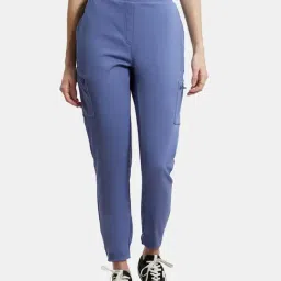 Jockey IW26 Women's Microfiber Fabric Regular Fit Solid Travel Pants with Stay Fresh Treatment-image-8