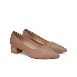 Sherrif Shoes Textured PU Party Block with-29