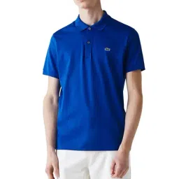 Lacoste Blue Pima Cotton Regular Fit Polo T-Shirt-picture-24