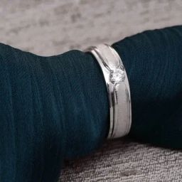 Clara 92.5 Sterling Silver Eternity Adjustable Ring for Women-image-75