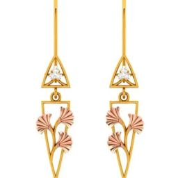 P.C. Chandra Jewellers 14k Gold Earrings for Women-image-22