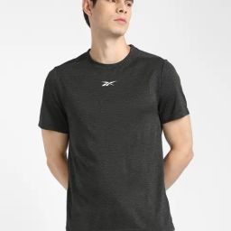 Reebok Black Round Neck T-Shirt-image-99