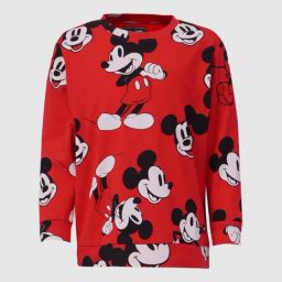 KIDS ONLY Red Micky Print Sweatshirt-image-60