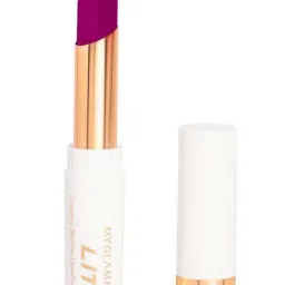 MyGlamm LIT Creamy Matte Lipstick French 75 - 3.7 gm-72