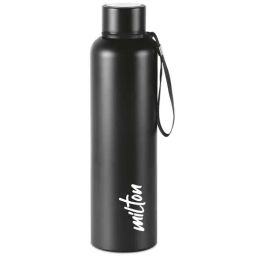 Milton Aura 1000 Black Stainless Steel Vaccum Insulated Thermosteel Bottle (1.05 L)-image-4