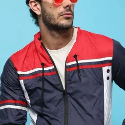 Campus Sutra Multi Regular Fit Colour Block Jacket-picture-26