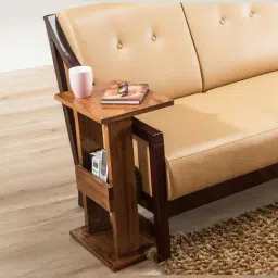 Durian Jefferson Brown Solid Wood Side & End Table in Dark Oak Finish-image-50