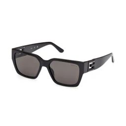 Guess GUS79165501ASG Grey UV Protected Rectangular Sunglasses for Women-image-17