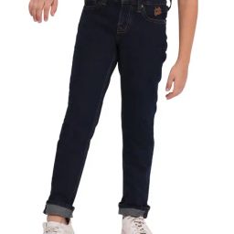 Jack & Jones Junior Kids Blue Cotton Jeans-picture-47