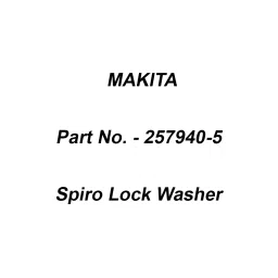 Makita Spiro Lock Washer 70 for 6922NB, Part No 257940-5-30