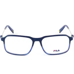 Fila Blue Rectangular Eye Frames for Men image 2
