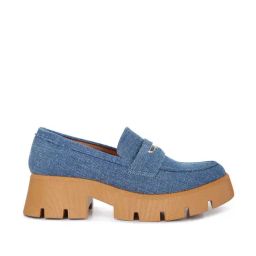 London Rag Women's Blue Casual Loafers-image-67