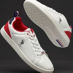 U.S. Polo Assn. Men's Off White Casual Sneakers-image-64