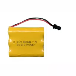 KP 7.2 V DC 700 mAh NiCAD AA Rechargeable Battery, KP700MAH-72VDC-NiCADAA-RB-1