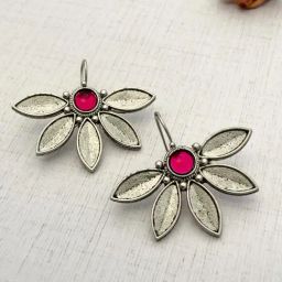 Abdesigns High-Quality Ornamental Greman Silver Earring-15