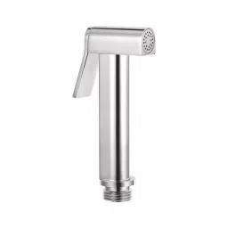 D&B BATHWARE Brass Chrome Finish Health Faucet with 1 m Hose and Holder, DB-TLTSWR6508_Silver-0