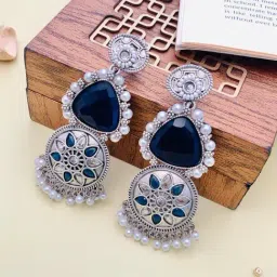 Abdesigns Enthralling German Silver Earrings-picture-26