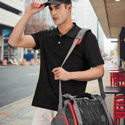 Gear Unisex Black & Grey Duffle Bag-92