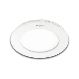 Wipro Iris Slim RO 9 Watt Round Slim Panel Recessed Mounted White LED Down Lighter Cool Daylight-10