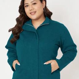 BRINNS Blue Solid Pullover Sweatshirt-image-5