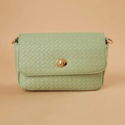 Code by Lifestyle Green Sling Handbag image 3