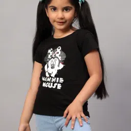 Cantabil Kids Black Printed T-Shirt-picture-4