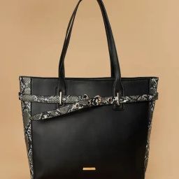 Code by Lifestyle Black Shoulder Handbag-93