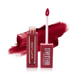Matt Look Stayxtend Lip Mousse Enriched & Non Sticky New Maroon-06 - 4 ml-image-47