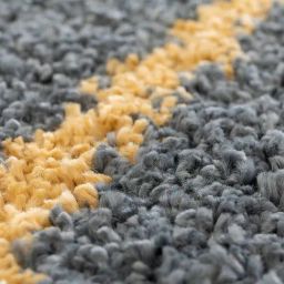Obsessions Grey Polypropylene Modern Carpet - Medium image 5