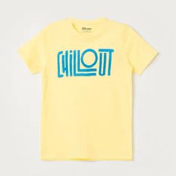 Fame Forever by Lifestyle Boys Yellow Cotton Printed T-Shirt-picture-28