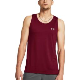 Under Armour Red Slim Fit Tank Tee-image-59