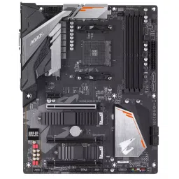 Gigabyte B450 AORUS PRO Motherboard with Hybrid Digital PWM, Dual M.2 with Dual Thermal Guards image 2