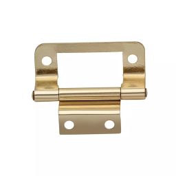 Screw Tight 2 Inch Iron Antique Brass Finish Double Crank Hinges S171301EB-5 ( Pack of 5)-image-105