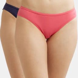 Jockey SW01 Women's Medium Coverage Super Combed Cotton Bikini (Pack of 2_Colors & Prints May Vary)-picture-30