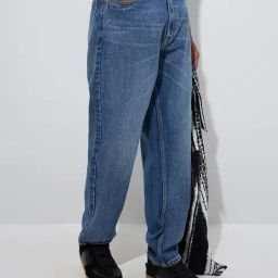 Nuon by Westside Blue Faded Relaxed-Fit Mid-Rise Jeans-image-79