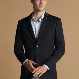 Allen Solly Black Slim Fit Blazer-picture-33