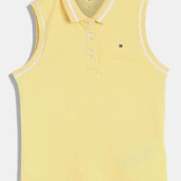 Tommy Hilfiger Kids Citronella Regular Fit Polo T-Shirt-image-67