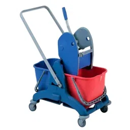 TASKI Double Bucket Wringer Trolley For Hygienic And Healthy Cleaning Of Home, D5627857-18