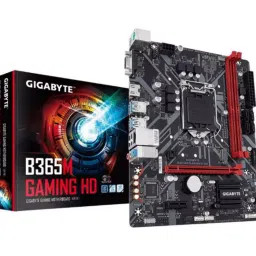 Gigabyte AMD B365M Gaming HD Motherboard with Fast Onboard Storage with NVMe-12