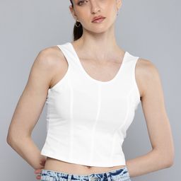 Levis Knitted Fitted Crop Top-image-42