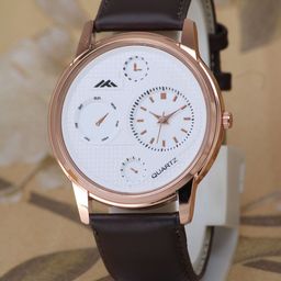 VIRAKTI Men Leather Wrap Around Straps Analogue Watch WATH53ZBJZCPUHF4-39