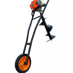 Greenleaf 63CC Trolley Type Earth Auger with Single Wheel & 304.8 mm (12 Inch) Drill-18