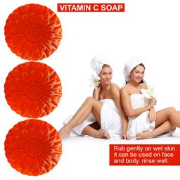 GROOVY Set Of 3 Vitamin C Soap- 100 g Each image 2