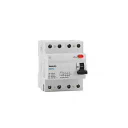 Philips Safetec Range 4 Pole RCCB 40 A and 100 mA Sensitivity, 913713938749-25