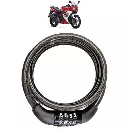 Cartronics 4 Digit Password Bike Number Lock for Yamaha YZF R15S Black-66