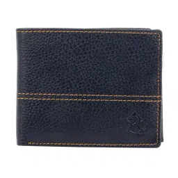 Kara Navy Casual Leather Bi-Fold Wallet For Men-picture-47