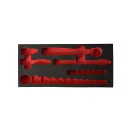 FACOM Foam Tray Large Socket Level 3 mm Red, PM.MODS161-3-33