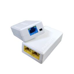 PARUHT POE Repeater 10/100Mbps 1 to 2 POE Extender Networking Device, Supports 2 Cameras up to 100M, External Power not Required, POERE image 4