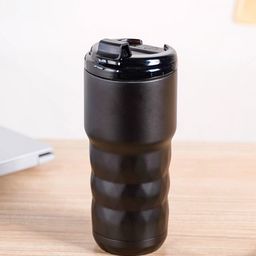 Nestasia Black Single Stainless Steel Solid Double Wall Vacuum Water Bottle-13